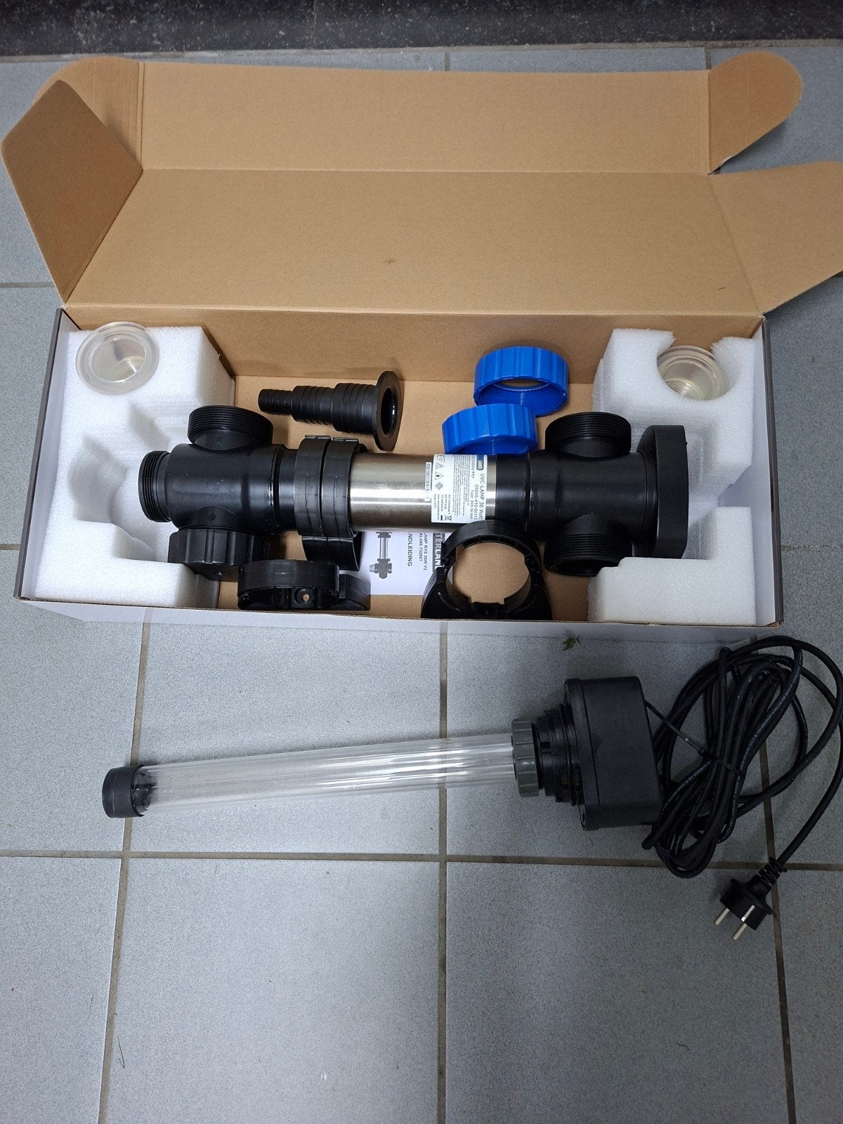 Waterland UV-C Lamp RVS 36W V2 - Zo goed als nieuw, Ophalen, Zo goed als nieuw, Overige typen