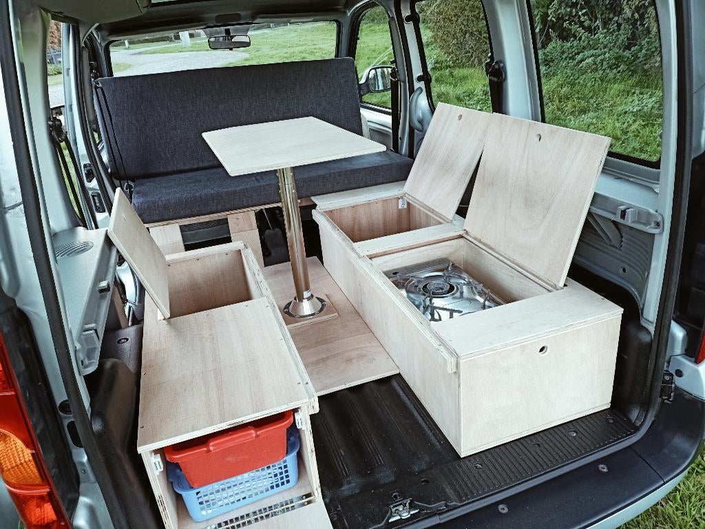 inbouwbox, mini camper, minicamper, Berlingo, Renault., Caravans en Kamperen, Camper-accessoires, Ophalen, Nieuw