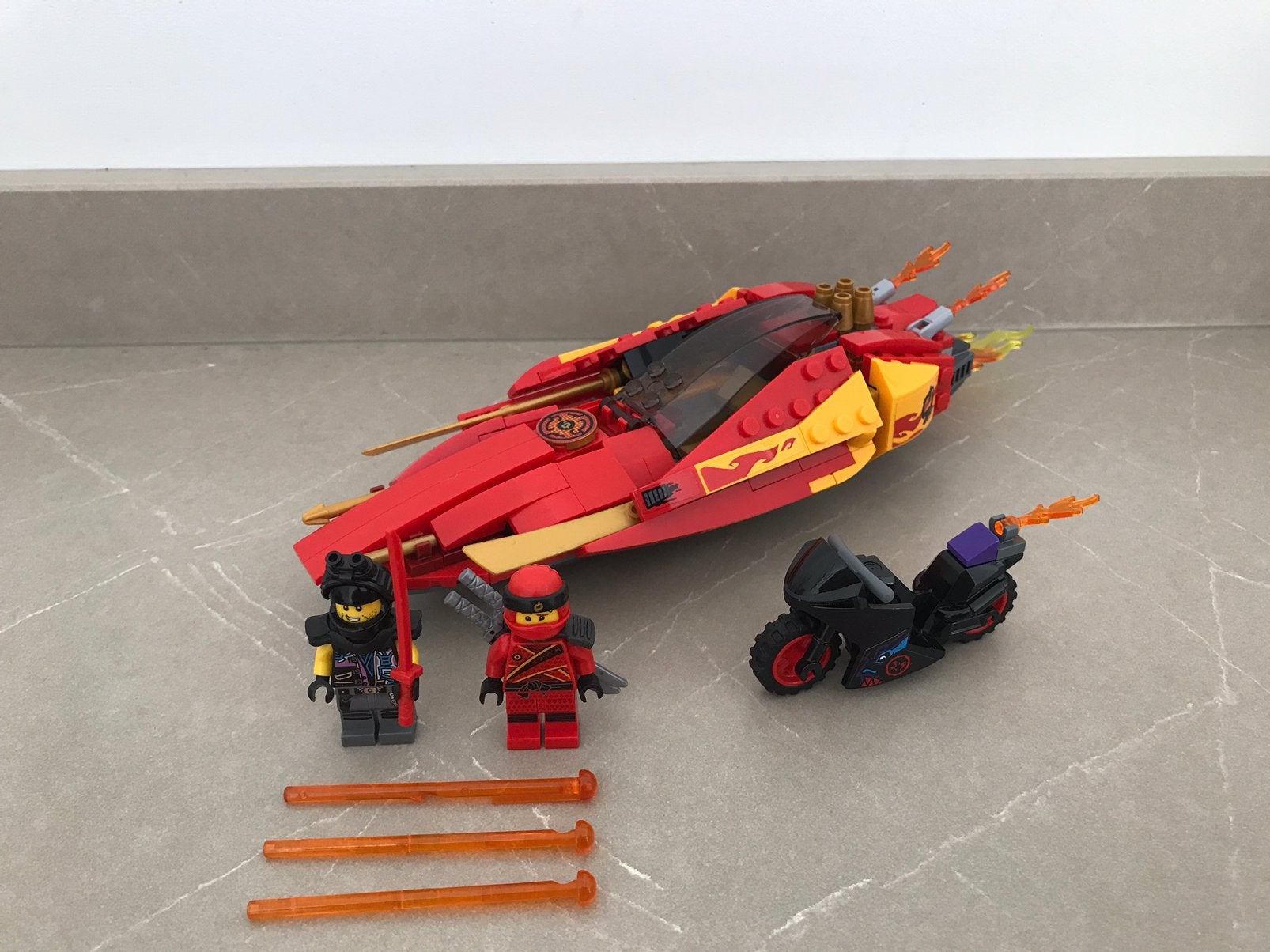 Lego ninjago set 70638, Kinderen en Baby's, Speelgoed | Duplo en Lego, Lego, Ophalen of Verzenden, Zo goed als nieuw, Compleet