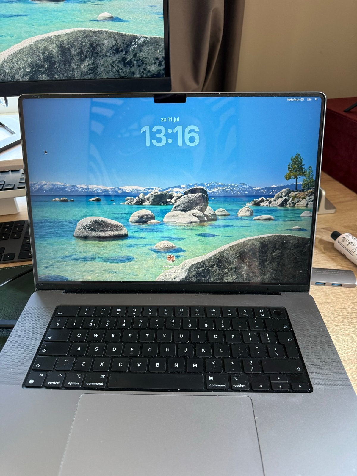 MacBook Pro 16 inch M1 Pro - Zo goed als nieuw, MacBook Pro, Qwerty, 512 GB, Ophalen of Verzenden