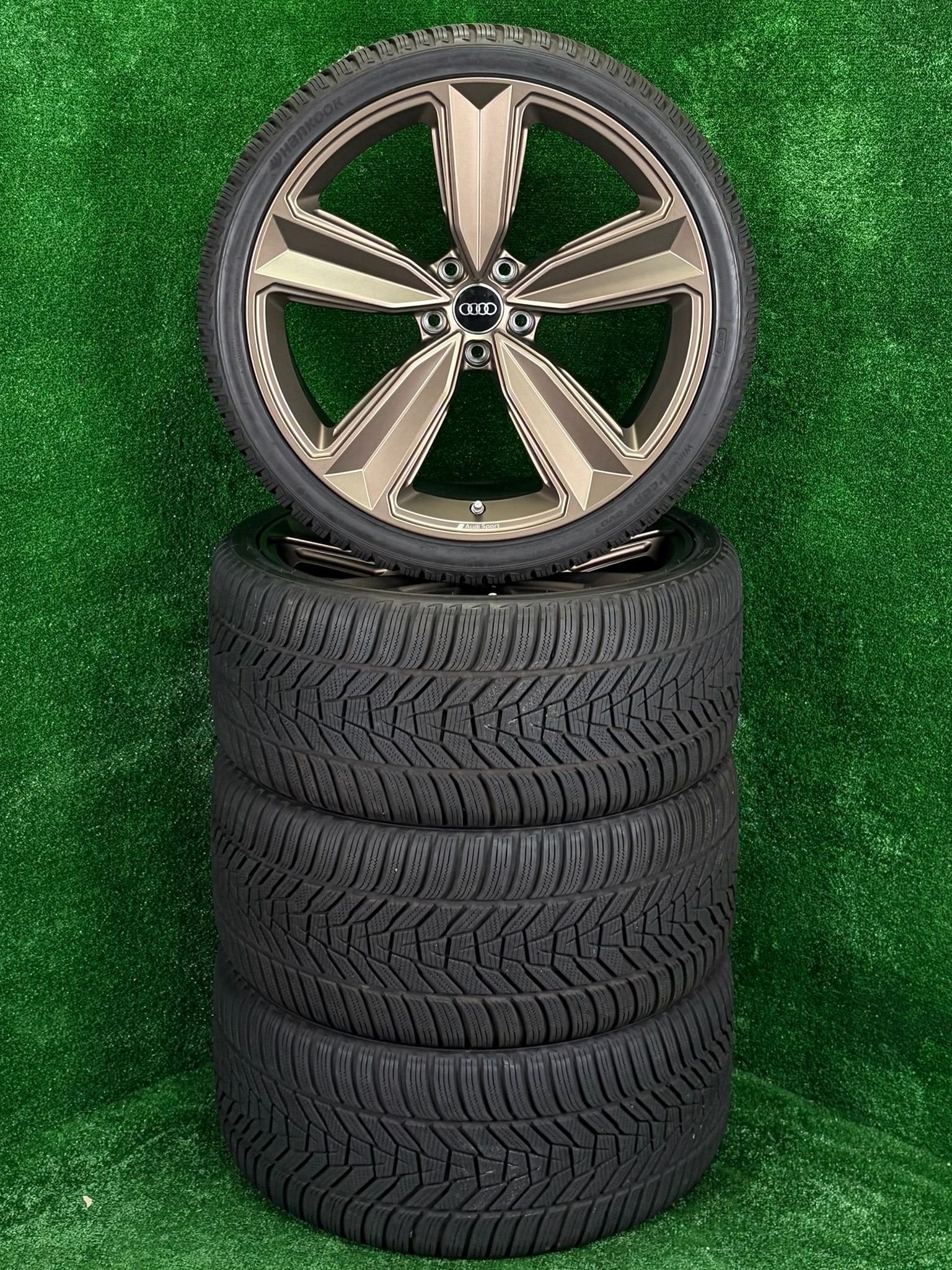 Originele 20 inch Audi velgen met winterbanden RS4 S5 RS5 B9, Gebruikt, -, 275 mm, -