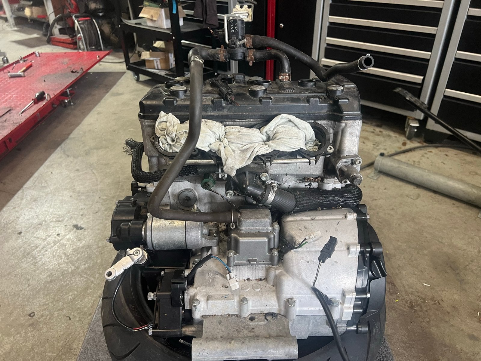 GSXR 600 K6 K7 Motor - Werkend Gedemonteerd, Motoren, Onderdelen | Suzuki, Ophalen, Gebruikt
