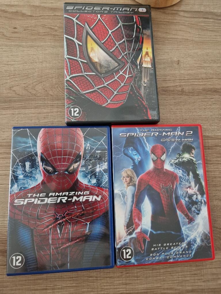 Spiderman trilogy & the amazing spiderman 1 & 2, Alle leeftijden, Ophalen of Verzenden, Zo goed als nieuw