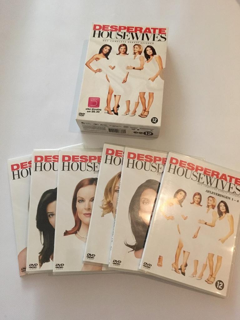 DESPERATE housewives seizoen 1 in ~~nieuw~~ staat, Verzenden, Alle leeftijden, Boxset, Zo goed als nieuw