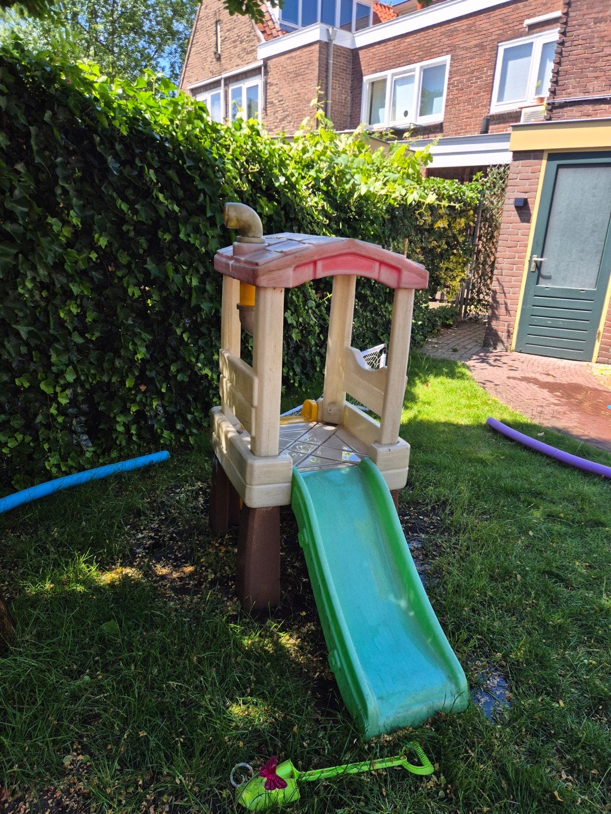 Smoby Speelhuisje met Glijbaan, Ophalen, Gebruikt, Overige typen