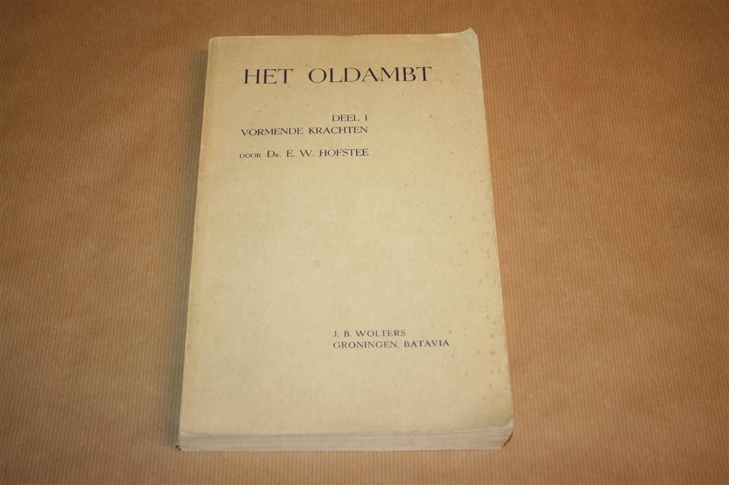 Het Oldambt. Vormende krachten. 1937., Ophalen of Verzenden, Gelezen