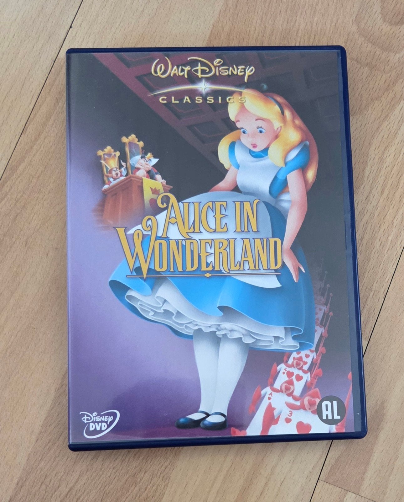 Alice in Wonderland, Cd's en Dvd's, Dvd's | Tekenfilms en Animatie, Alle leeftijden, Ophalen of Verzenden, Zo goed als nieuw, Amerikaans