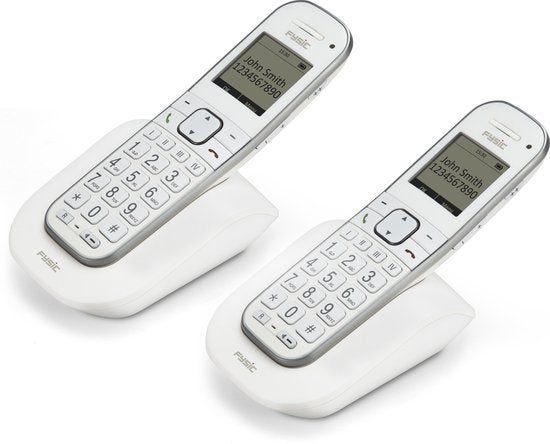 telefoon Fysic fx 9000-duo, Telecommunicatie, Vaste telefoons | Handsets en Draadloos, Ophalen of Verzenden, Zo goed als nieuw