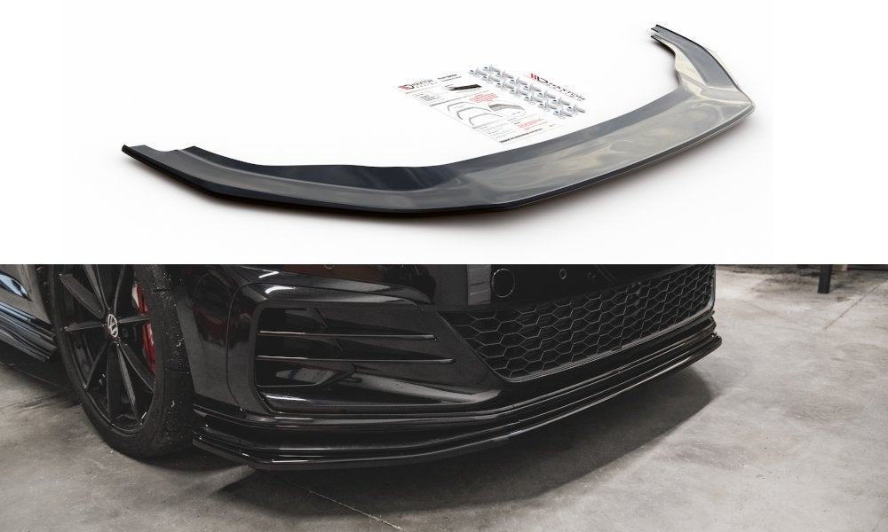 Voorlip skirt achterlip splitter diffuser Golf 7 GTI TCR 19+, Ophalen of Verzenden