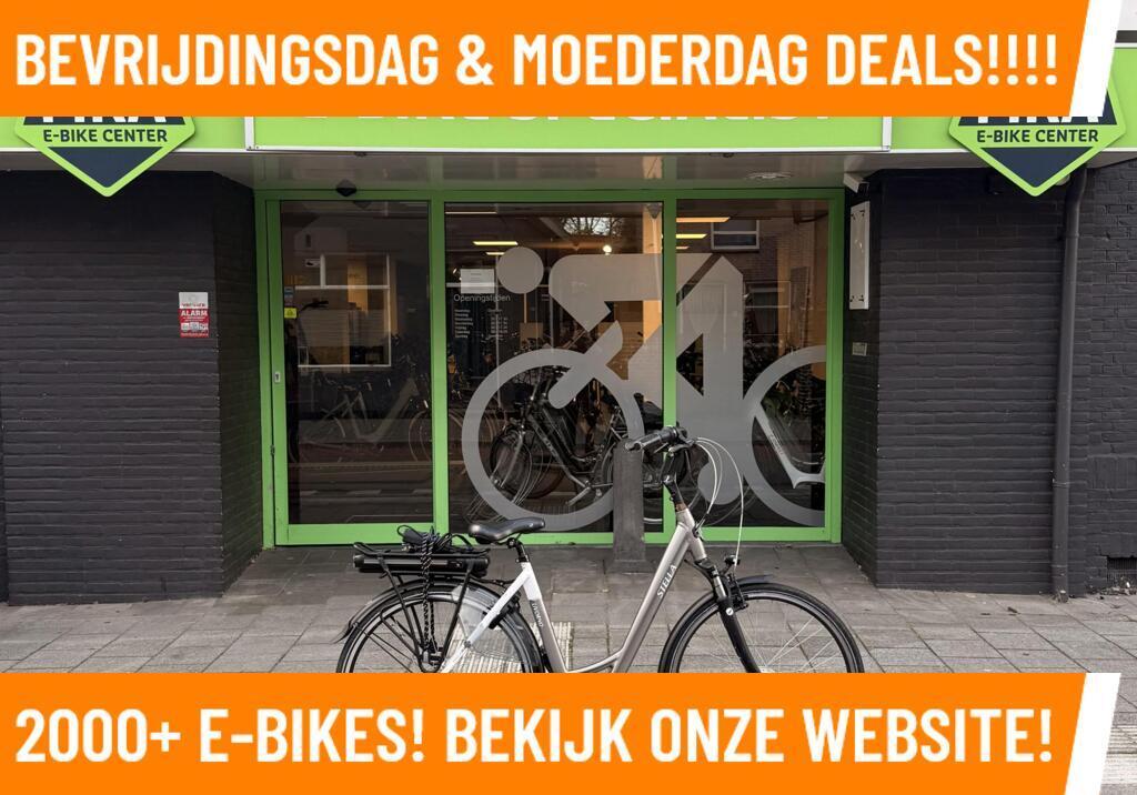 Stella Livorno Elektrische fiets met voorwiel motor ebike!