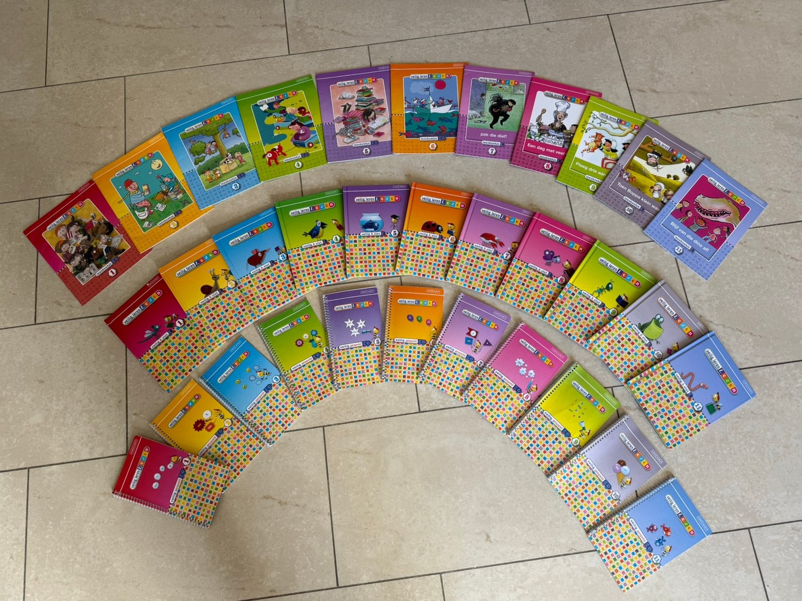 Veilig Leren Lezen groep 3 – Maan – complete set 33 boekjes, Ophalen of Verzenden, Zo goed als nieuw, Overige niveaus, Nederlands