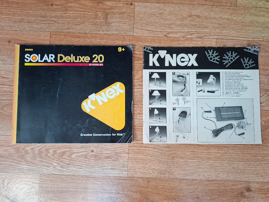 Knex Solar DeLuxe 20 : €25, Ophalen, Gebruikt, K'nex