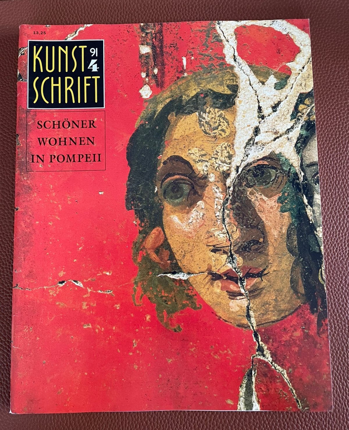 Kunstschrift 1991 nr 4 Schöner wohnen in Pompeii, Ophalen of Verzenden