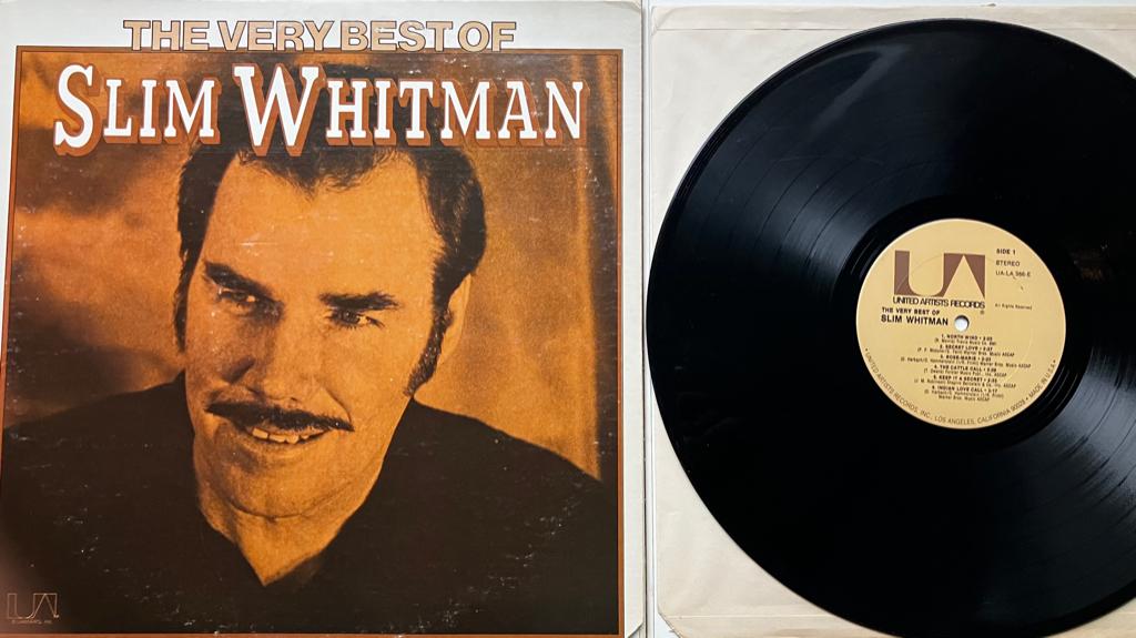 SWH1 Slim Whitman The very Best  (country)USA75 €5, Fotohoes, Ophalen of Verzenden, Gebruikt, 12 inch