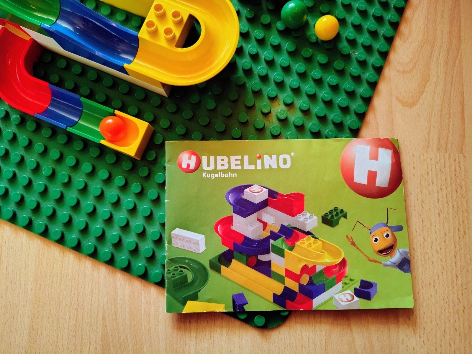 Hubelino knikkerbaan met knikkers, Kinderen en Baby's, Ophalen, Zo goed als nieuw, Overige merken