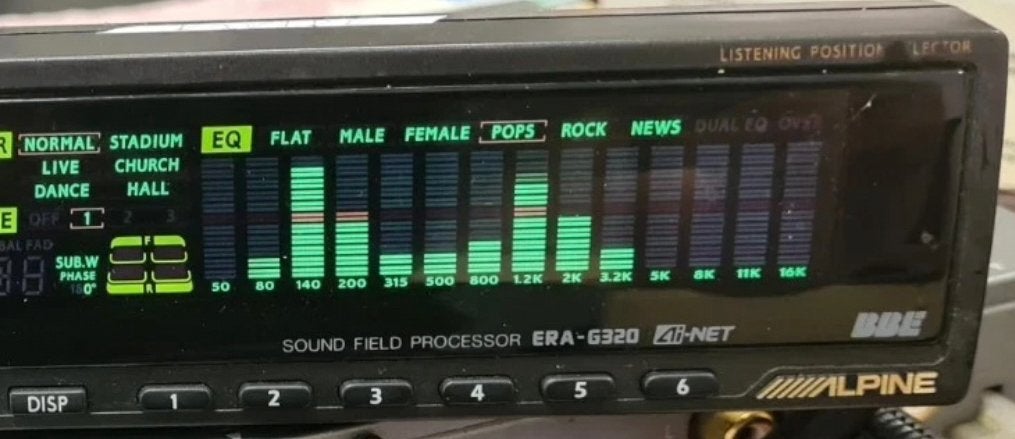 Alpine ERA-G320 Digitale Equalizer/Audioprocessor z.g.a.n., Ophalen of Verzenden, Zo goed als nieuw