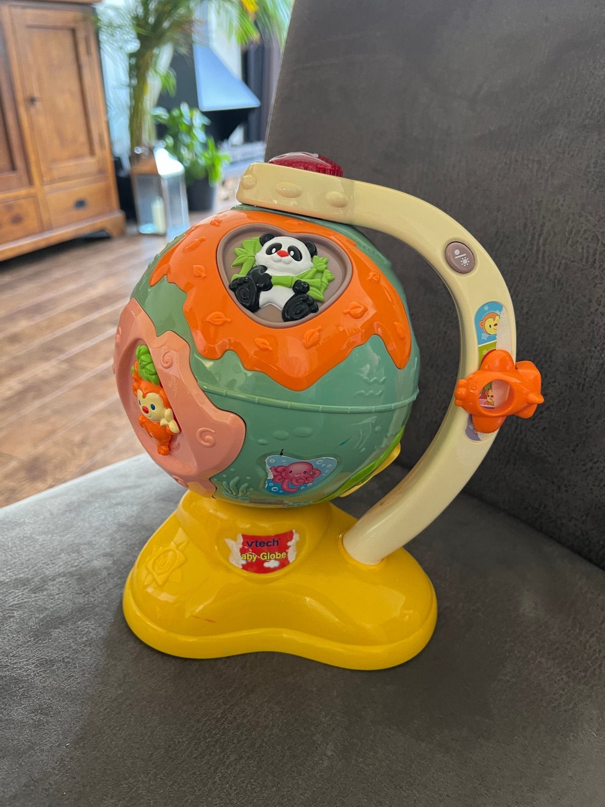VTech Baby Globe Interactief Speelgoed, Ophalen of Verzenden, Zo goed als nieuw, Overige typen, Met licht