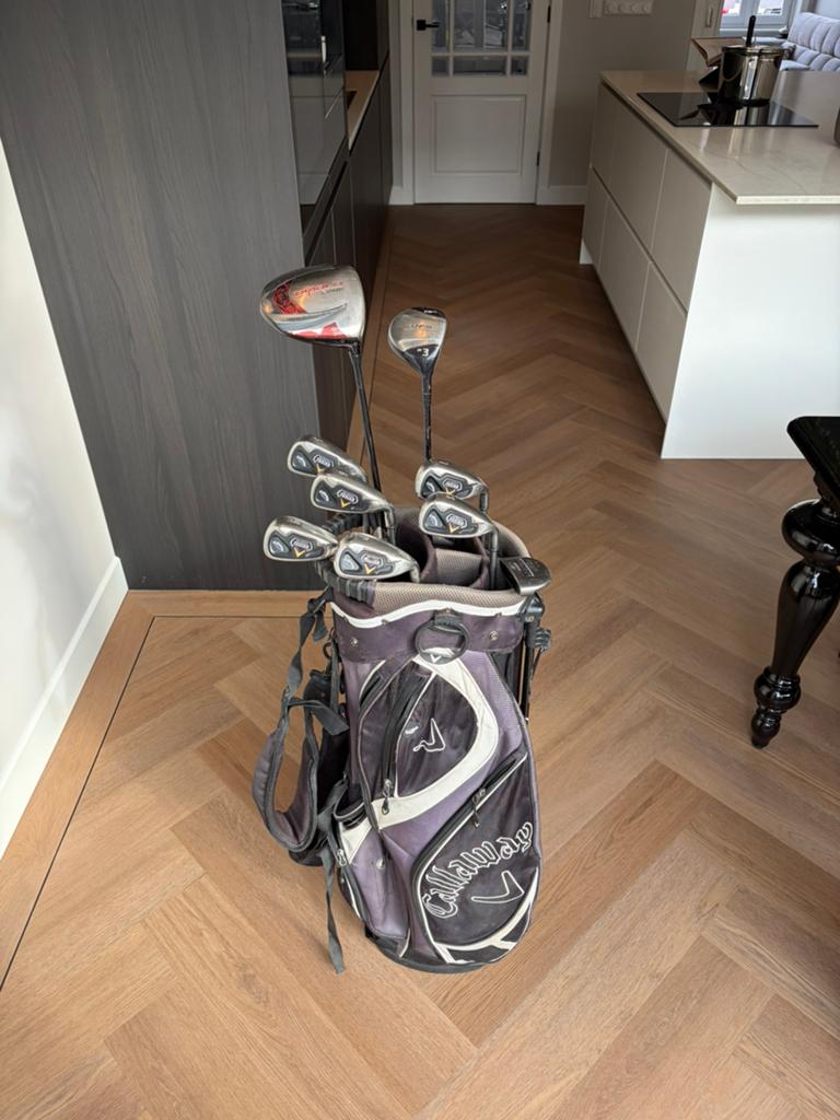 Callaway heren golfset COMPLEET, Sport en Fitness, Golf, Ophalen of Verzenden, Zo goed als nieuw, Set, Callaway