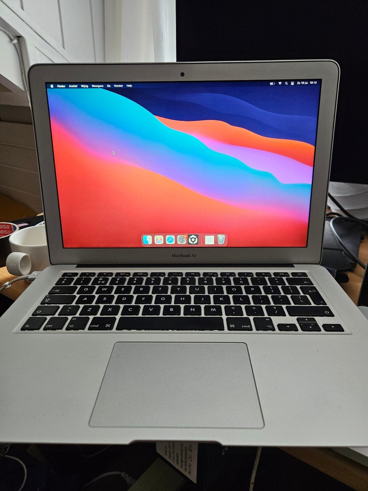 Apple MacBook Air 13" (Mid 2013) | i5 | 4 GB RAM | 256 GB SS, Computers en Software, Apple Macbooks, Gebruikt, 256 GB, Qwerty
