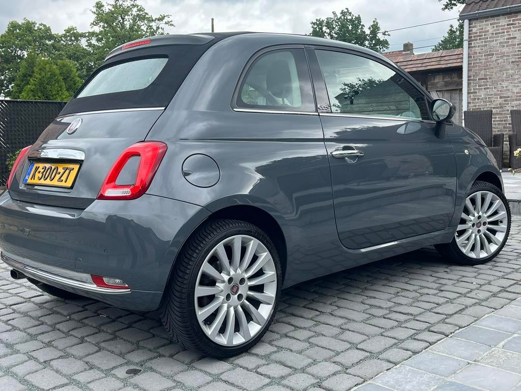 FIAT 500C !! Super Netjes Let Op Model 2016 Facelift, Cabrio, 31 €/maand, 4 cilinders, 100 pk, Handgeschakeld