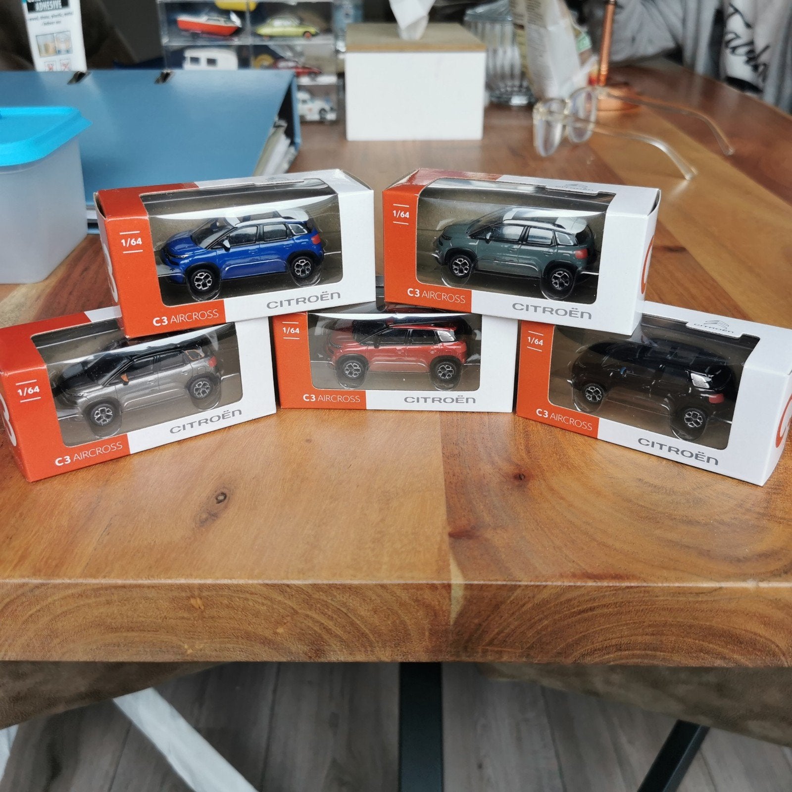 5x Norev Citroën C3 Aircross, Ophalen of Verzenden, Nieuw