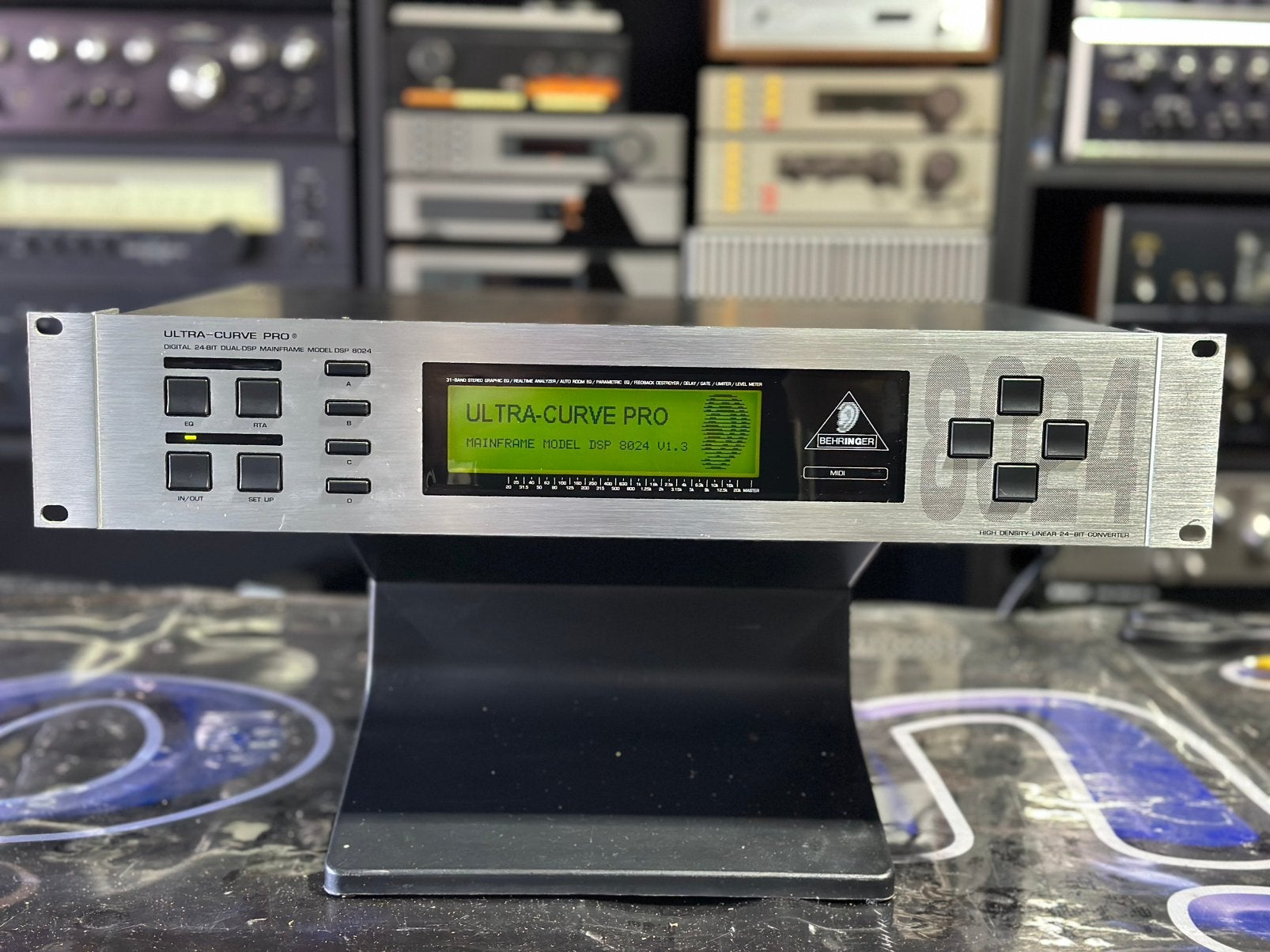 Behringer Ultra-Curve Pro DSP8024 – Digitale Equalizer, Gebruikt, Behringer, Ophalen of Verzenden, Behringer