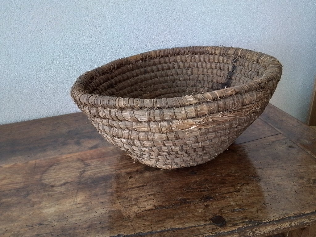 antieke Franse oogstmand, Ophalen of Verzenden