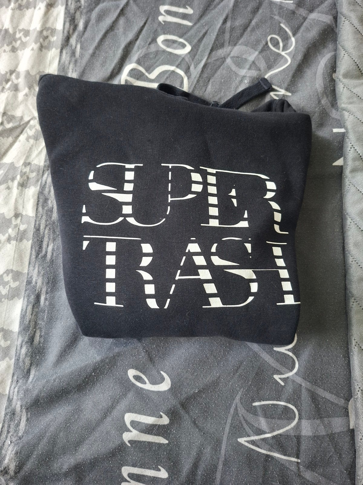 Hoody M, Maat 38/40 (M), Supertrash, Zwart, Ophalen of Verzenden