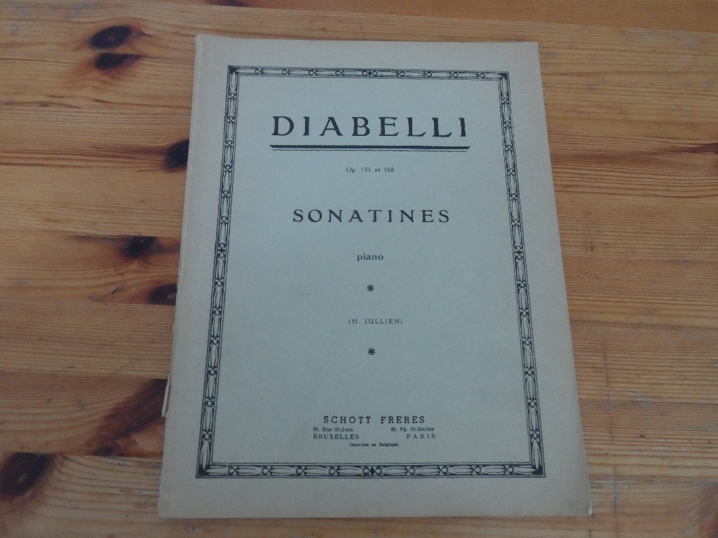 Diabelli, Gebruikt, Ophalen of Verzenden, Artiest of Componist, Piano