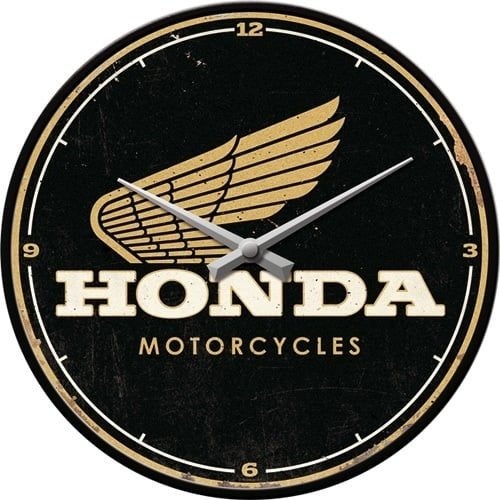 Honda Motorcycles reclame klok wandklok wanddeco decoratie, Ophalen of Verzenden, Nieuw, Auto's