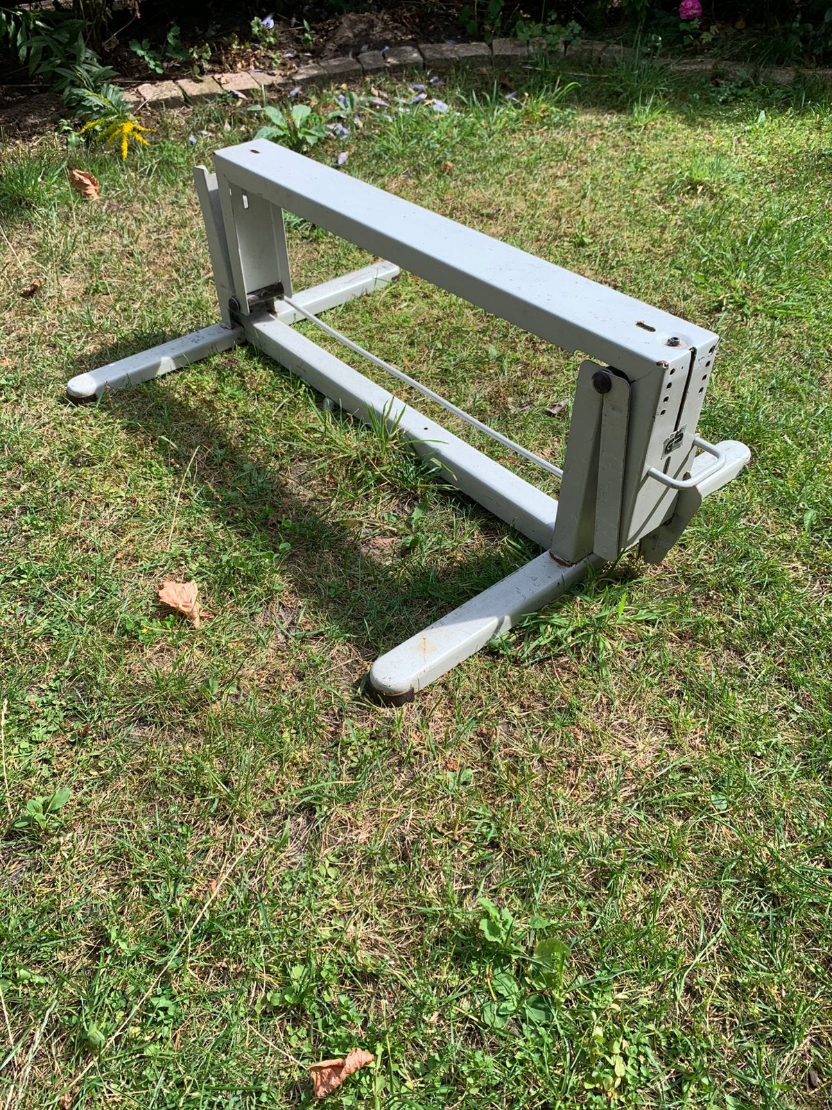 Lifttafel campertafel lifttafelpoot caravantafel bedtafel, Caravans en Kamperen, Ophalen, Gebruikt