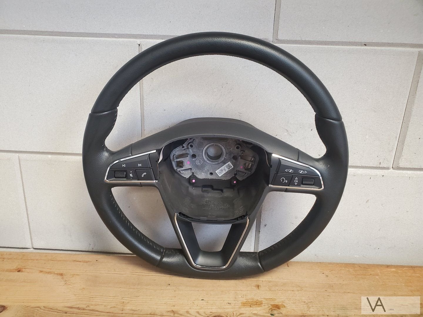 Seat Arona Ateca Leon Ibiza mooi stuur met knoppen LEER €75, Gebruikt, -, -, Ophalen of Verzenden