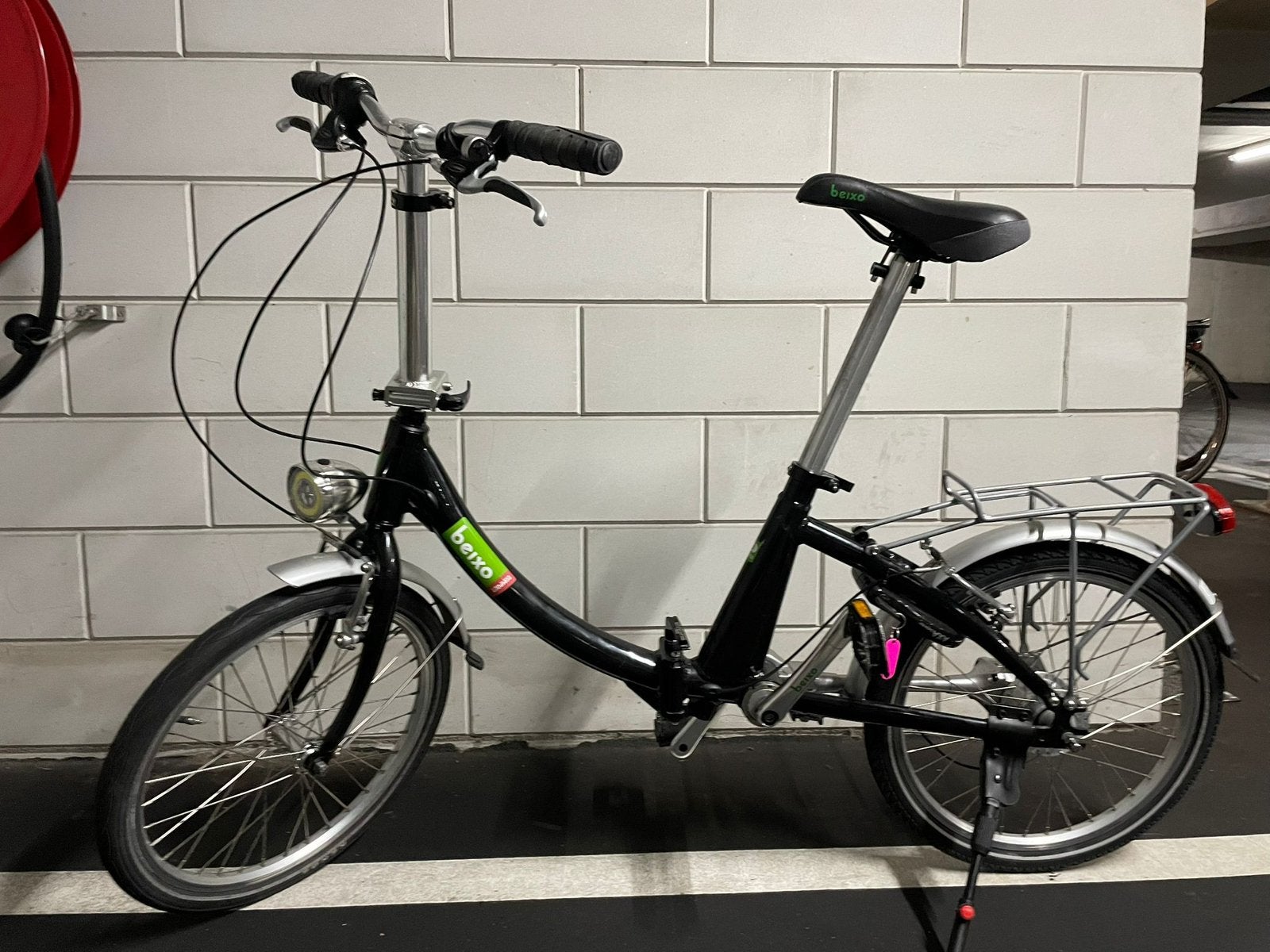 Beixo Compact vouwfiets, Fietsen en Brommers, Fietsen | Vouwfietsen, 20 inch of meer, Velgrem, Versnellingen, Zo goed als nieuw