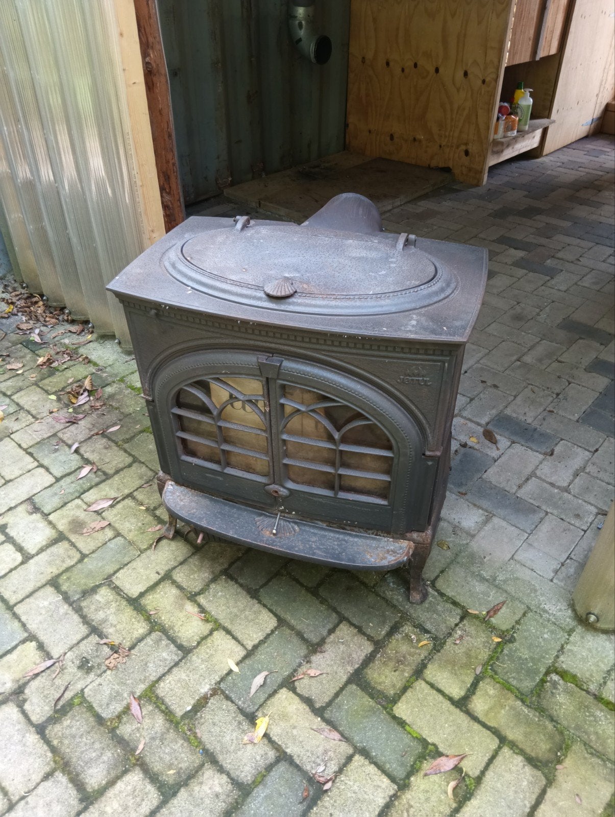 Jotul houtkachel - Gebruikt maar in goede staat, Huis en Inrichting, Kachels, Gebruikt, Houtkachel, Ophalen of Verzenden, Vrijstaand