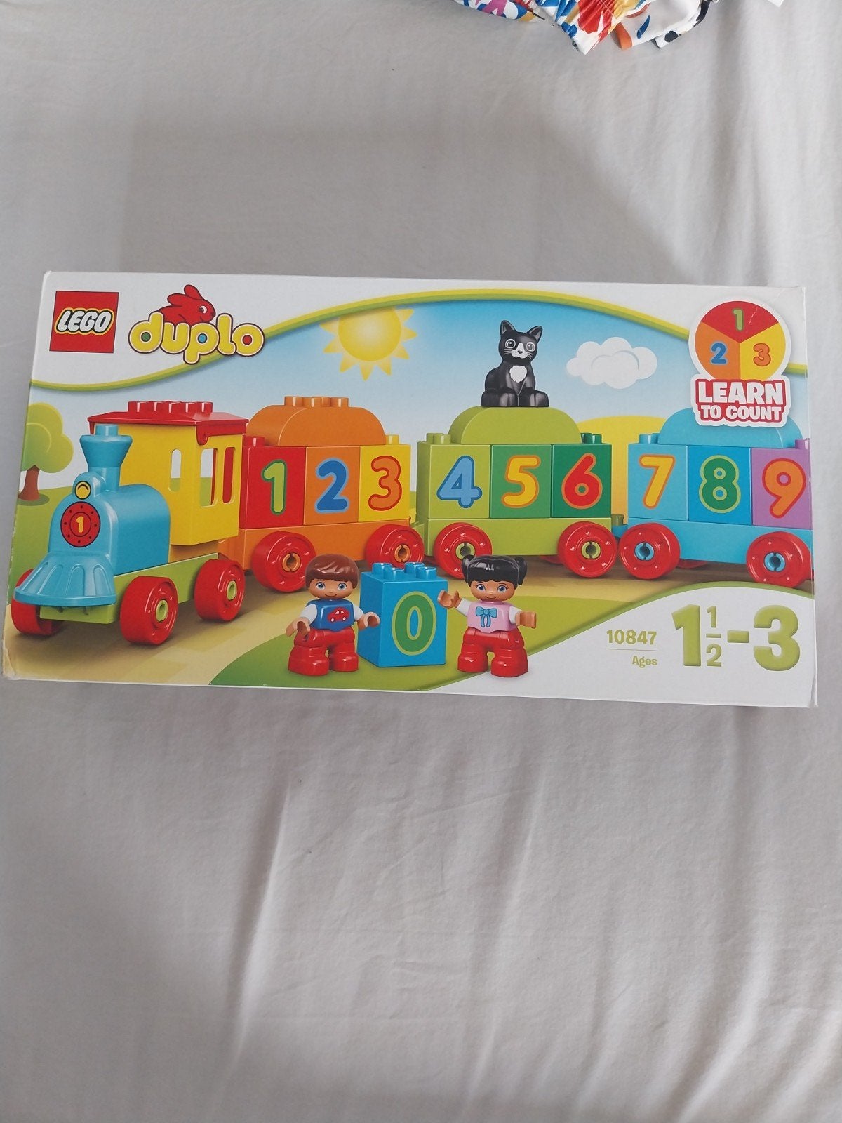 Duplo cijfertrein netjes en compleet, Kinderen en Baby's, Speelgoed | Duplo en Lego, Ophalen, Nieuw