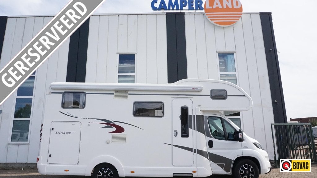 Eura Mobil Activa 690 HB, Caravans en Kamperen, Campers, Luifel, Chemisch toilet, Alkoof, Ringverwarming