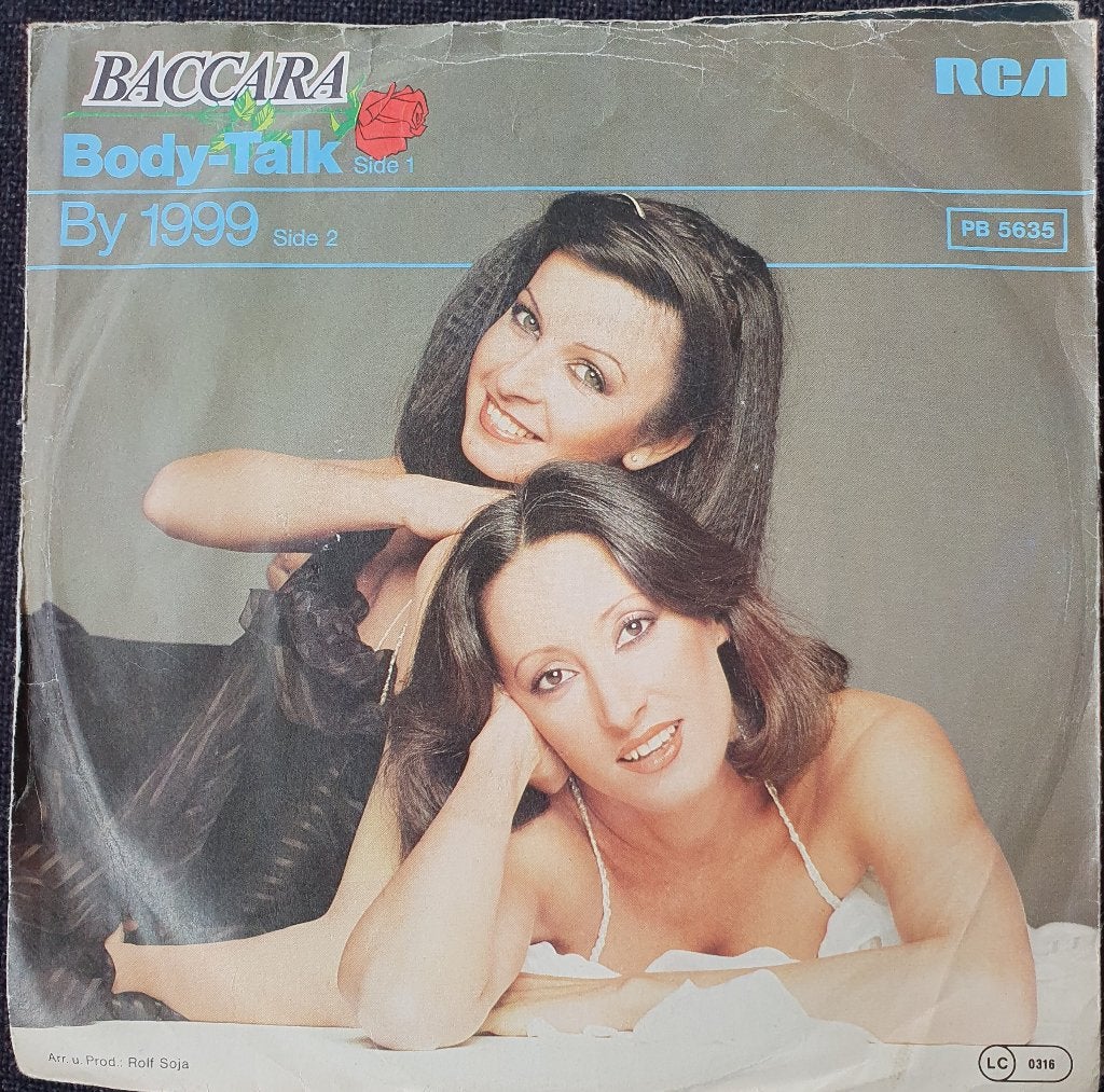 Baccara - Body Talk, Gebruikt, 7 inch, Pop, Fotohoes