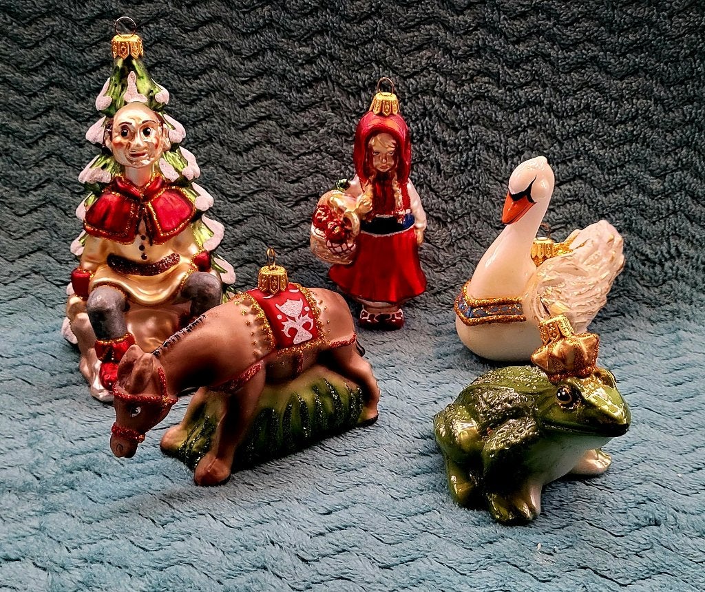Efteling winterse ornamenten uit het sprookjesbos, Ophalen, Nieuw, Beeldje of Poppetje