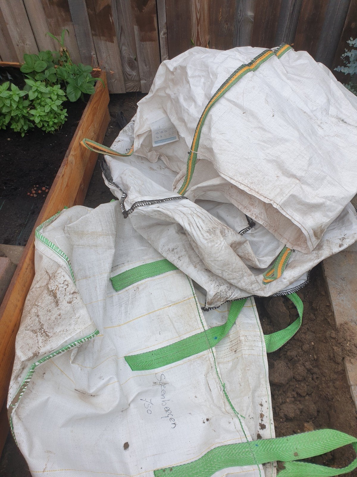 Bigbags: 2x kuub, 1x 3 kwart - Gebruikt, Ophalen of Verzenden
