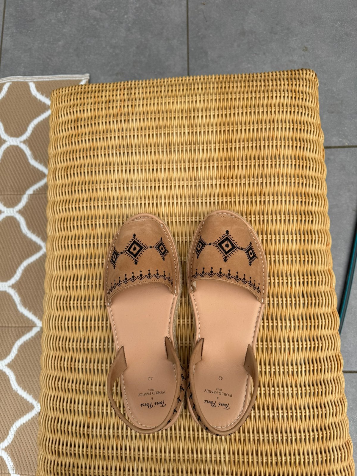 Espadrilles / Sandalen Tony Pons maat 42, Ophalen, Bruin, Nieuw, Espadrilles of Moccasins
