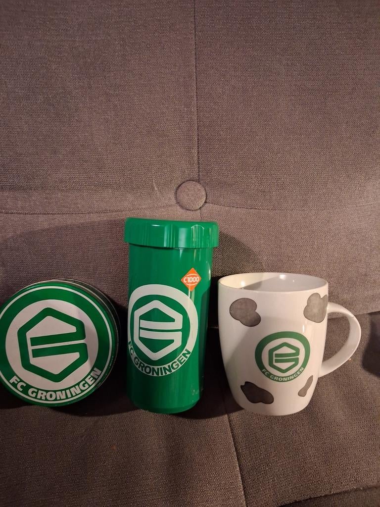 FC Groningen, Nieuw, Ophalen of Verzenden, Overige stijlen, Kop(pen) en/of Schotel(s)