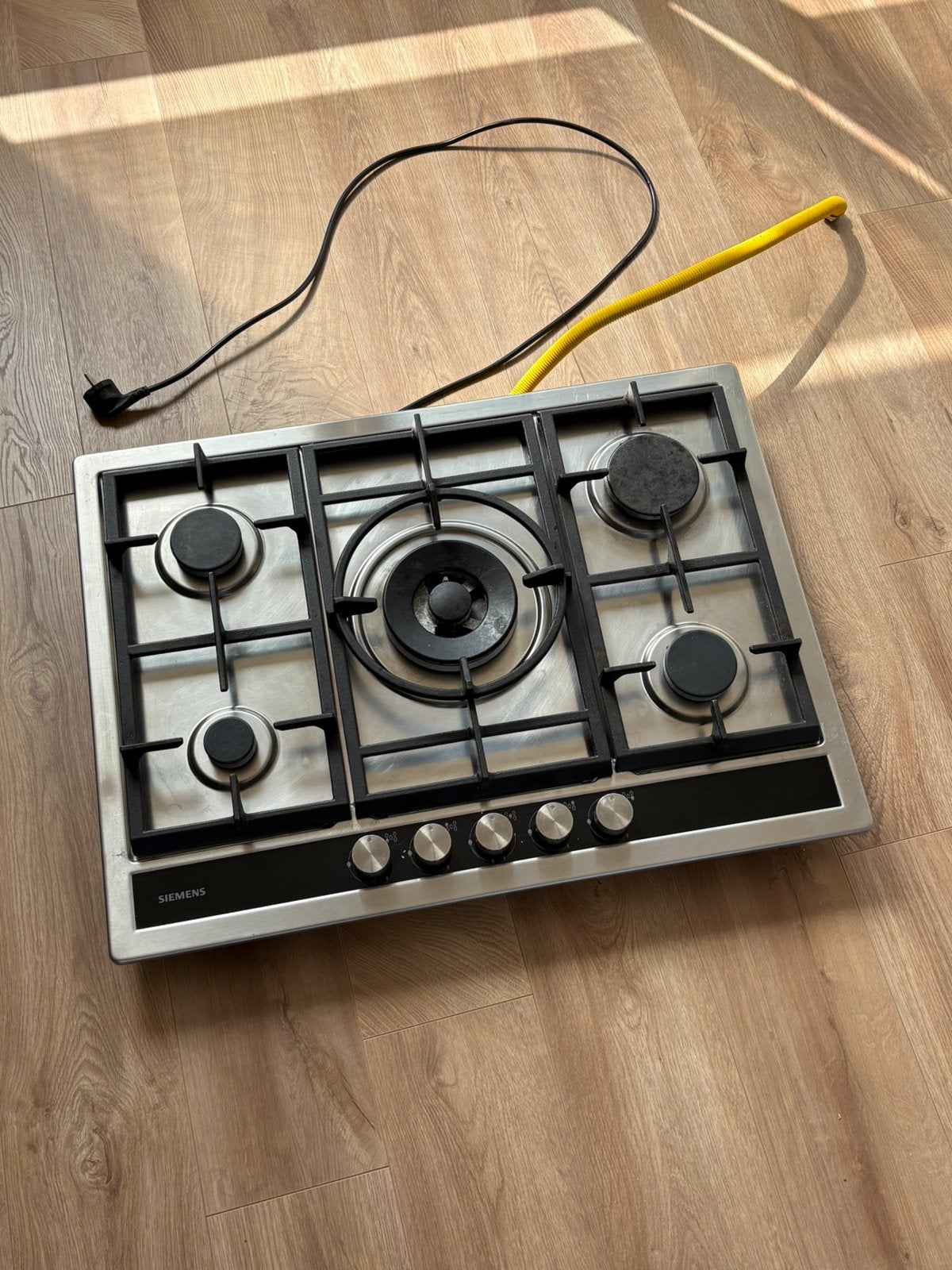 Te koop: Siemens HSE-S7F4W30 inbouw gaskookplaat, Witgoed en Apparatuur, Kookplaten, Ophalen, Gebruikt, Inbouw, Gas