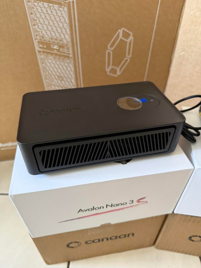 Canaan Avalon Nano 3S 6TH BTC Miner Nieuw, Computers en Software, Ophalen of Verzenden, Nieuw