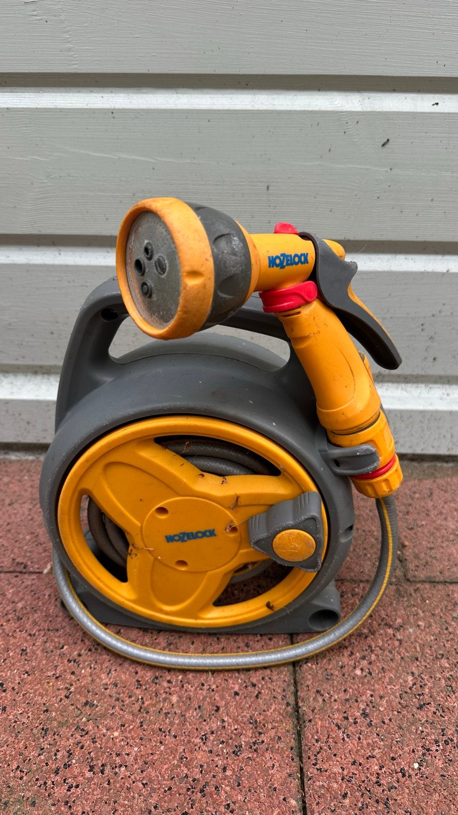 Hozelock Pico tuinslang 10m haspel met Spuitpistool, Tuin en Terras, Tuinslangen, Ophalen, Gebruikt, Tuinslanghaspel