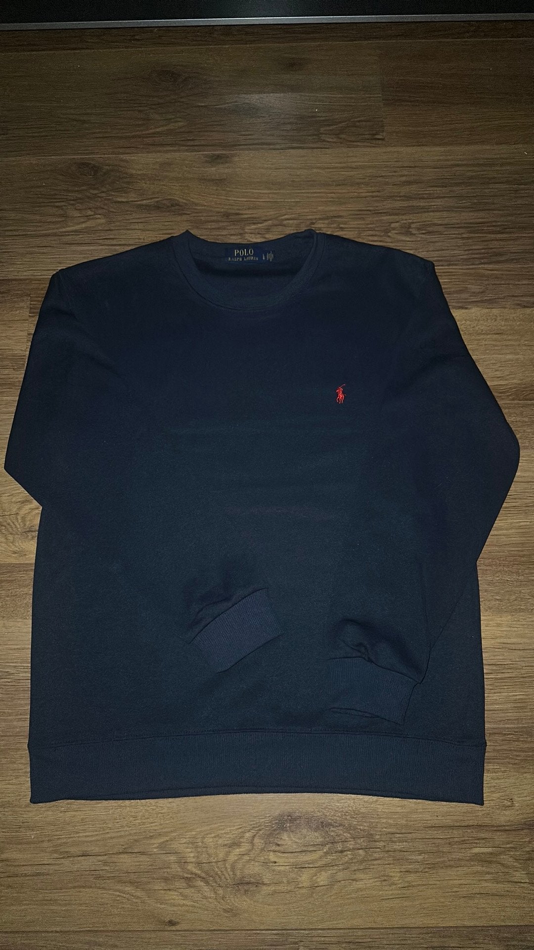 Ralph lauren trui blauw rood, Ophalen, Nieuw, Maat 52/54 (L), Blauw