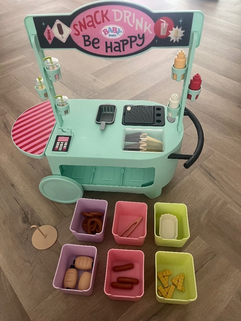 Baby Born Snack Shop, Ophalen, Zo goed als nieuw, Babypop
