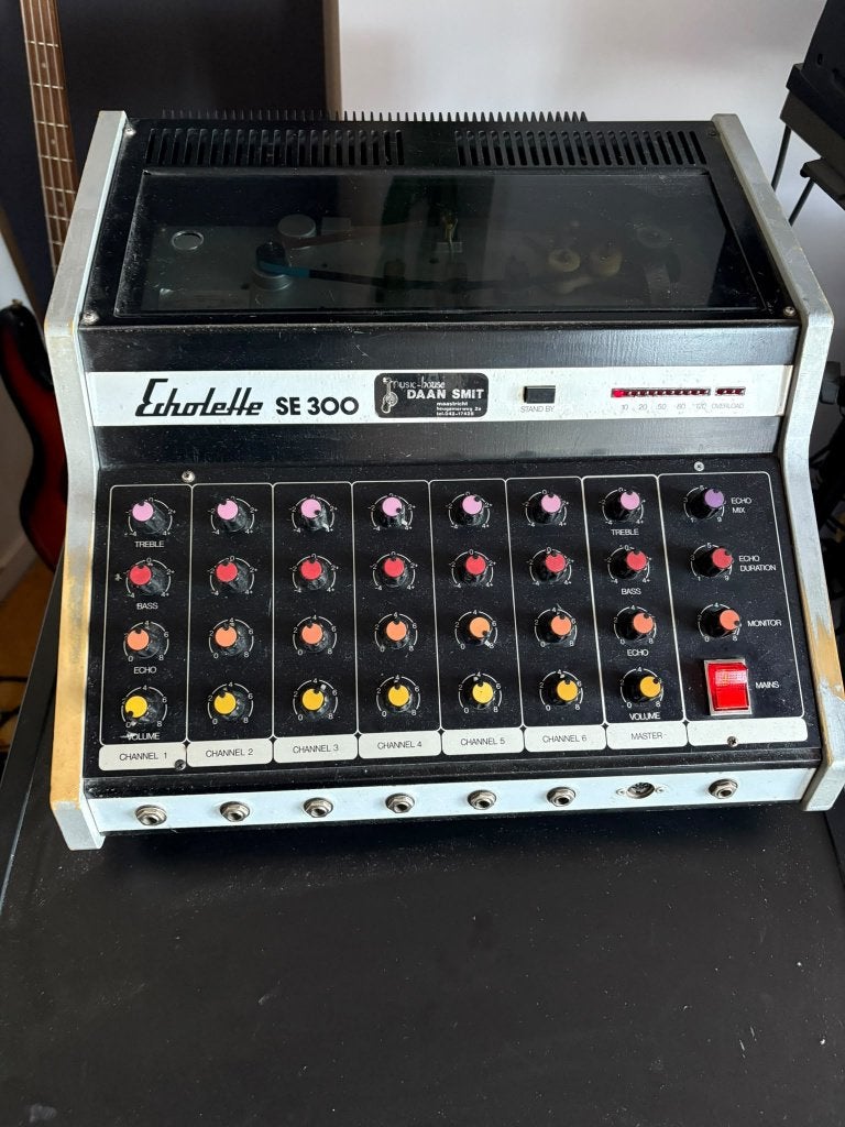 Echolette SE 300 Mooie tape echo en Analoge mixer, Ophalen, Gebruikt, Delay of Echo