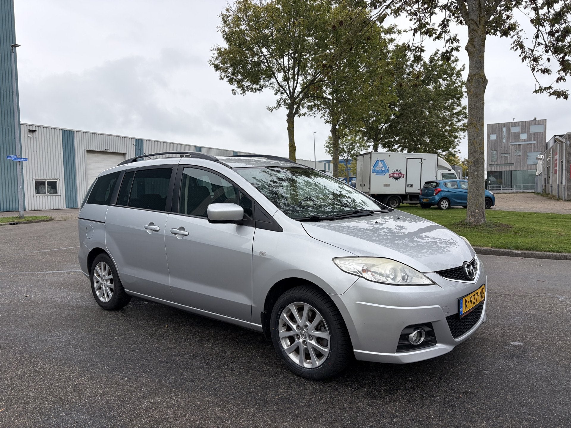 Mazda 5 2.0-16V TS 7-persoons 6-Bak 146 PK. Fijn rijdende in, 145 pk, Stof, Gebruikt, Zwart