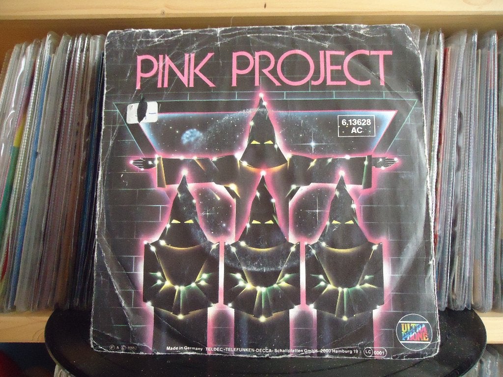 7" Single Pink Project - Disco Project + Instrumental, Cd's en Dvd's, Gebruikt, 7 inch, Ophalen of Verzenden, Pop