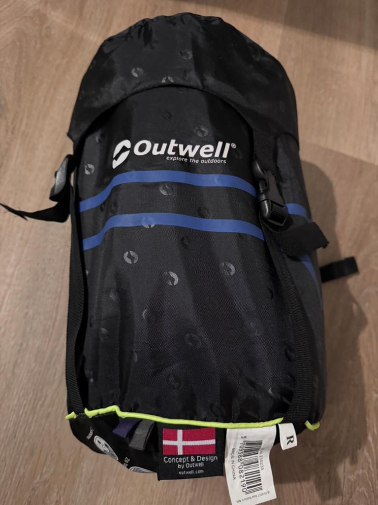 Outwell Contour Junior Slaapzak - Ideaal voor Kinderen, Caravans en Kamperen, Ophalen of Verzenden, Zo goed als nieuw